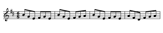 The Monaghan Jig - staff notation