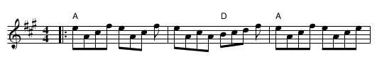 The Moneymusk - staff notation