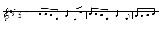 THE MONTH OF MAY - staff notation