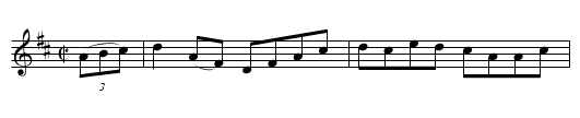 The Mooncoin Reel             1431 - staff notation