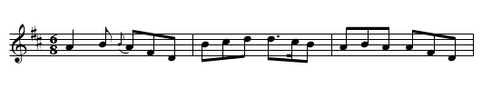 The Moonlight Jig - staff notation
