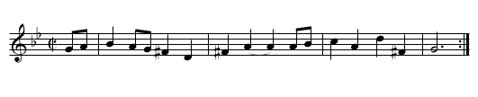 the More the merrier - staff notation