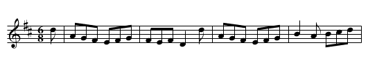 The Morgan Rattler - staff notation