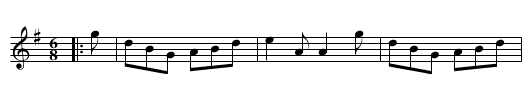 The Moudiewort - staff notation