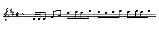 the Mouse Trap - staff notation
