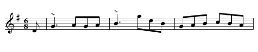 the Munster Jig - staff notation