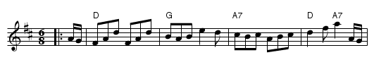 The Muses - staff notation