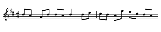 the Musical Priest - staff notation