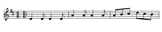 the Nabob - staff notation
