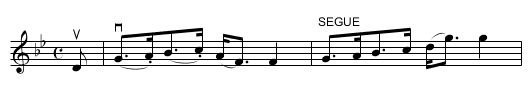 THE NEW BRIG OF GLASGOW -- STRATHSPEY - staff notation