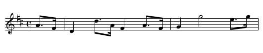 The New Coldstream March - staff notation