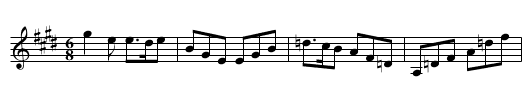 The New Fiddle - staff notation