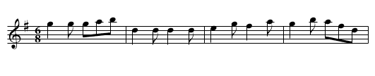 The New Opera Hat - staff notation