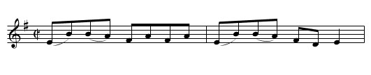 The New Potatoes   (reel)     1505 - staff notation