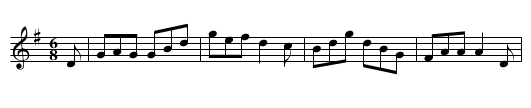 The Newmarried Couple - staff notation