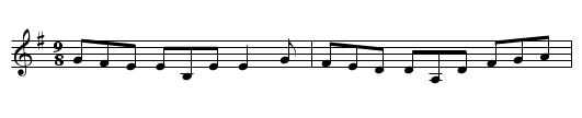 The Night Before Larry Was Stretched - staff notation