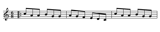 The Night Dance - staff notation