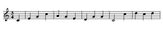 THE NIGHTINGALES SING - staff notation