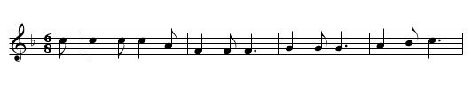 The North Atlantic Squadron - staff notation