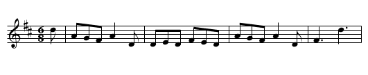 The Northern Road   (jig)     1025 - staff notation