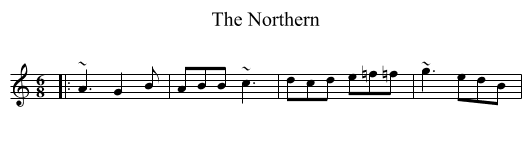 The Northern - staff notation
