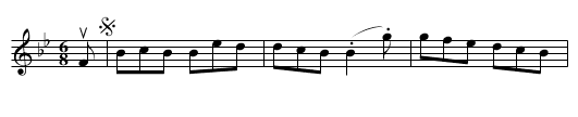 THE NUT -- Contre Dance - staff notation
