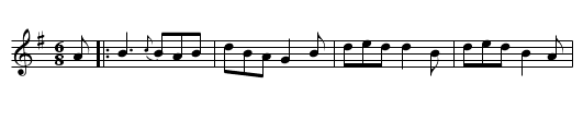 The Old Favourite - staff notation