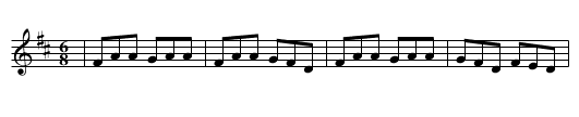 the Old Man Rocking the Cradle - staff notation