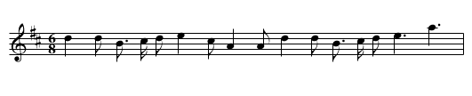 The Old Mole - staff notation