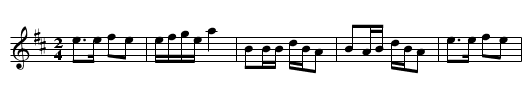 The Old One - staff notation