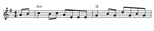 The Old Torn Petticoat - staff notation