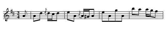 the OPERA POLKA - staff notation