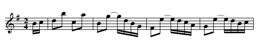 The Original Scottische Polka - staff notation