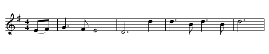 The Ould Triangle - staff notation