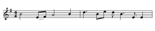 The Oxford Tragedy - staff notation