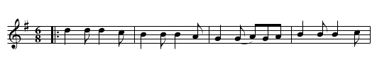 The Pantheon - staff notation