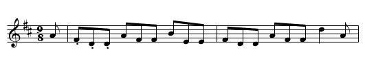 The Parks of Yester. - staff notation