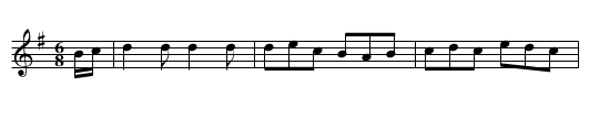 The Parson in the Boots - staff notation