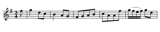 The Parson in the Suds. - staff notation