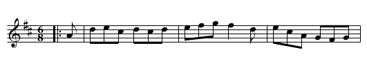 The Pausteen Fawn - staff notation