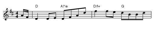 The Pearl Wedding - staff notation