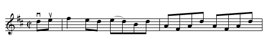 The PEAT BOG - staff notation