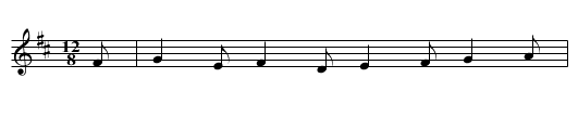 The Peeler and the Goat - staff notation
