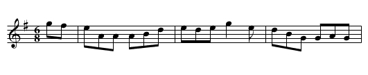 The PEELER'S AWAY WITH MY DAUGHTER - staff notation