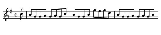 The PERRIE WHERRIE - staff notation