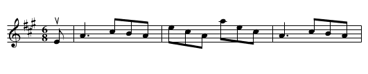 The PET OF THE PIPERS - staff notation