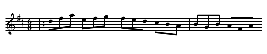 The Philosopher's Jigg - staff notation