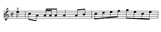 THE PIPE SLANG -- Reel - staff notation
