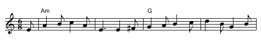 the Piper o' Dundee - staff notation