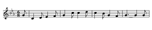 The Piper of Crossbarry - staff notation
